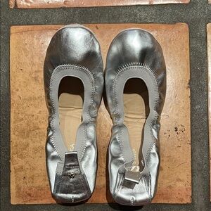 Yosi samara Silver Ballet Flats